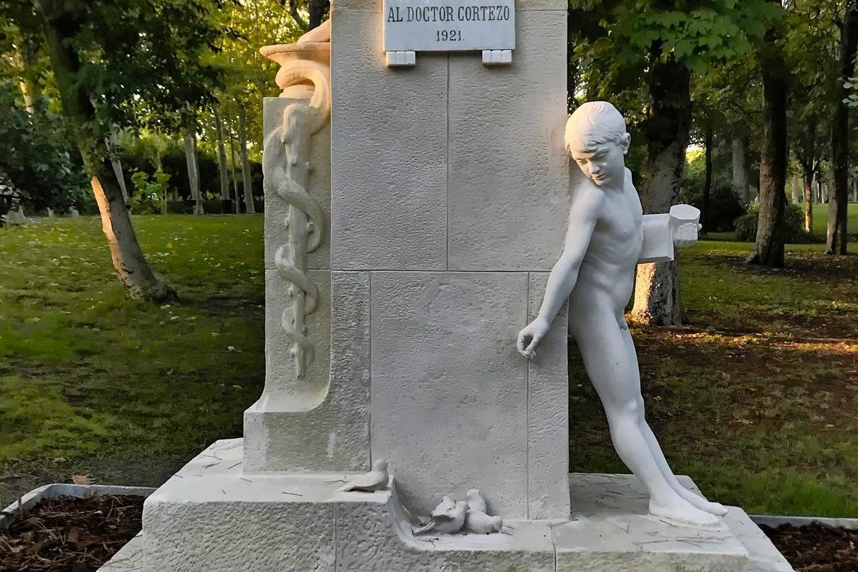 El monumento al doctor Cortezo